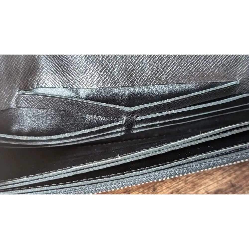 Louis Vuitton LV Damier Graphite Accordion Long Wallet Black‎ - Picture 11 of 16